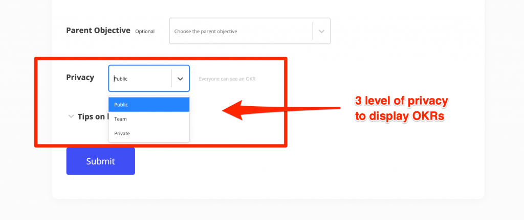 Privacy at OKRs